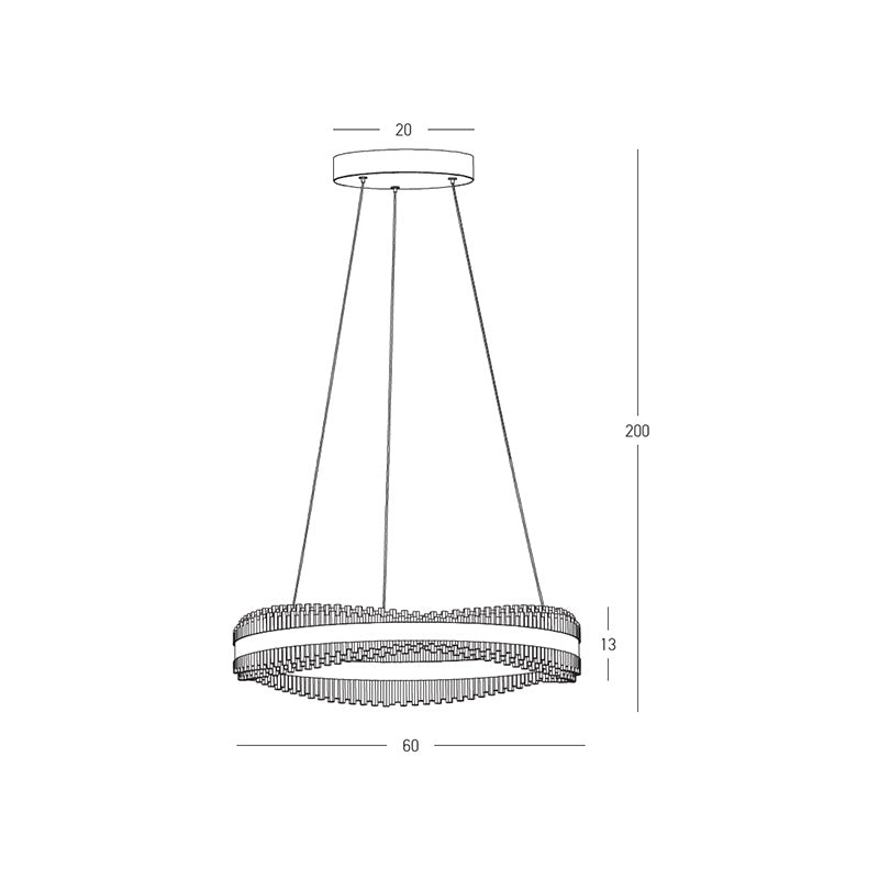 Lampa suspendata SERPENTE