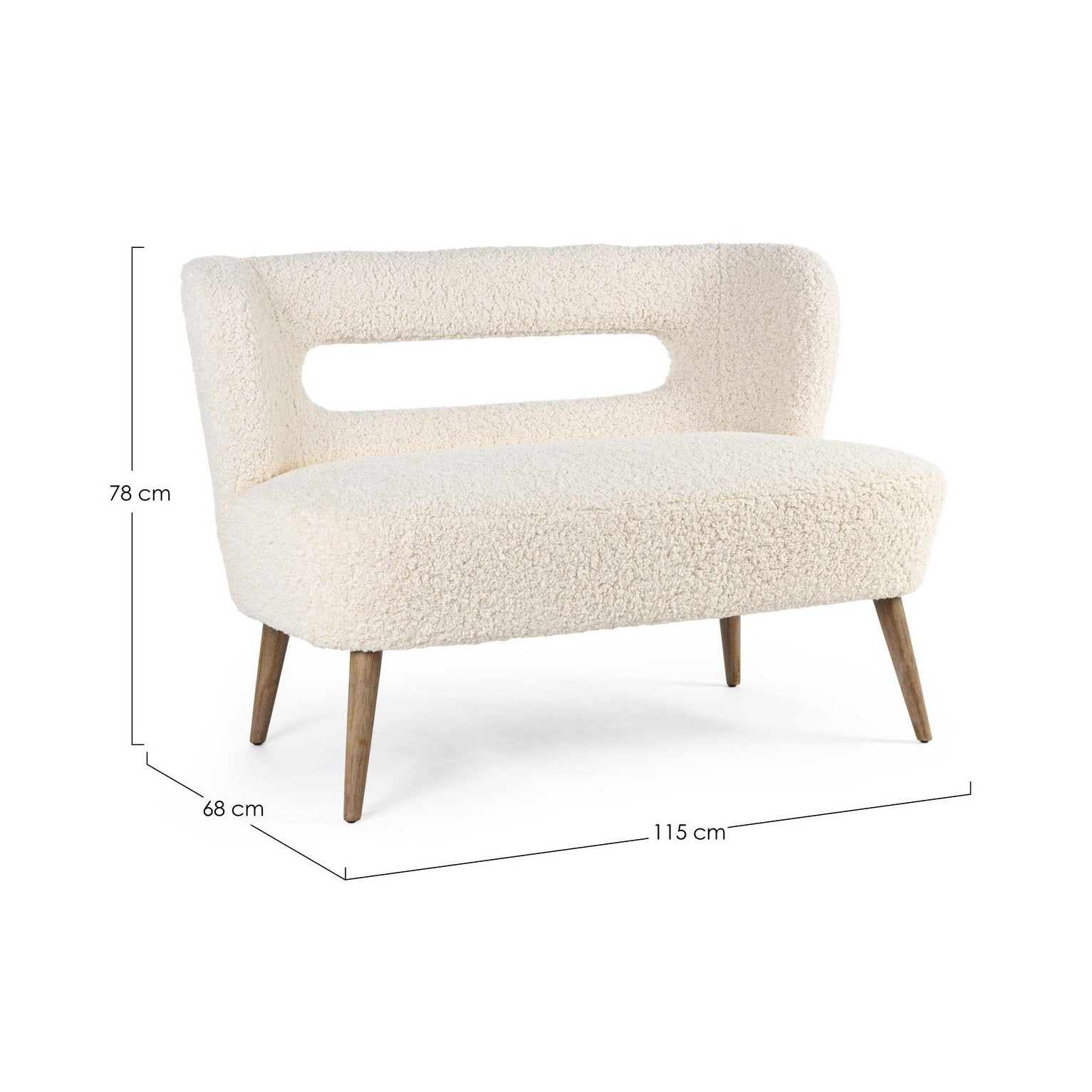 Canapea 2 locuri CORTINAS