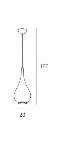 Lampă suspendată SWEAT