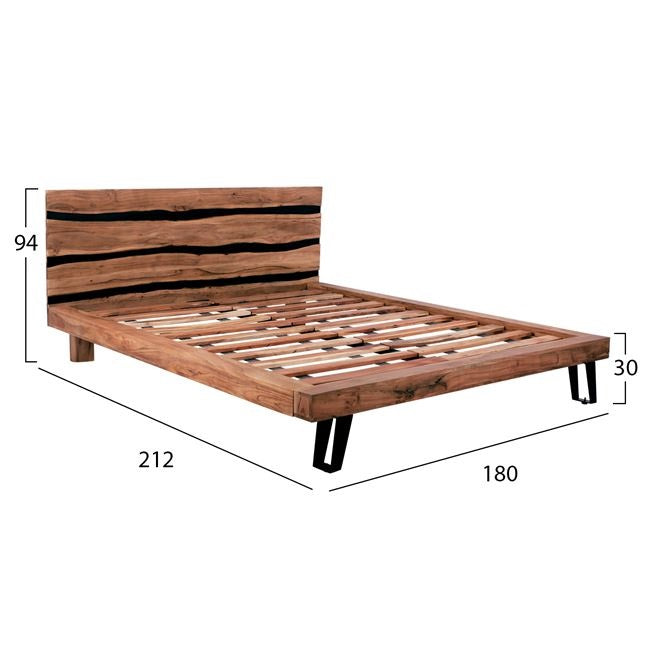 Pat GULBERT WOOD 160 x 200 CM