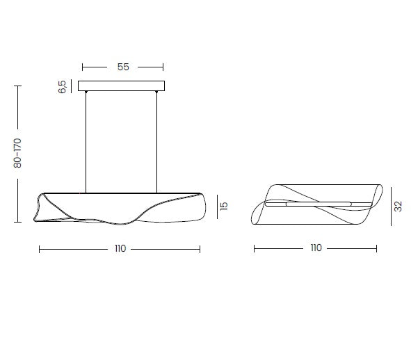 Lampa suspendata DARENO