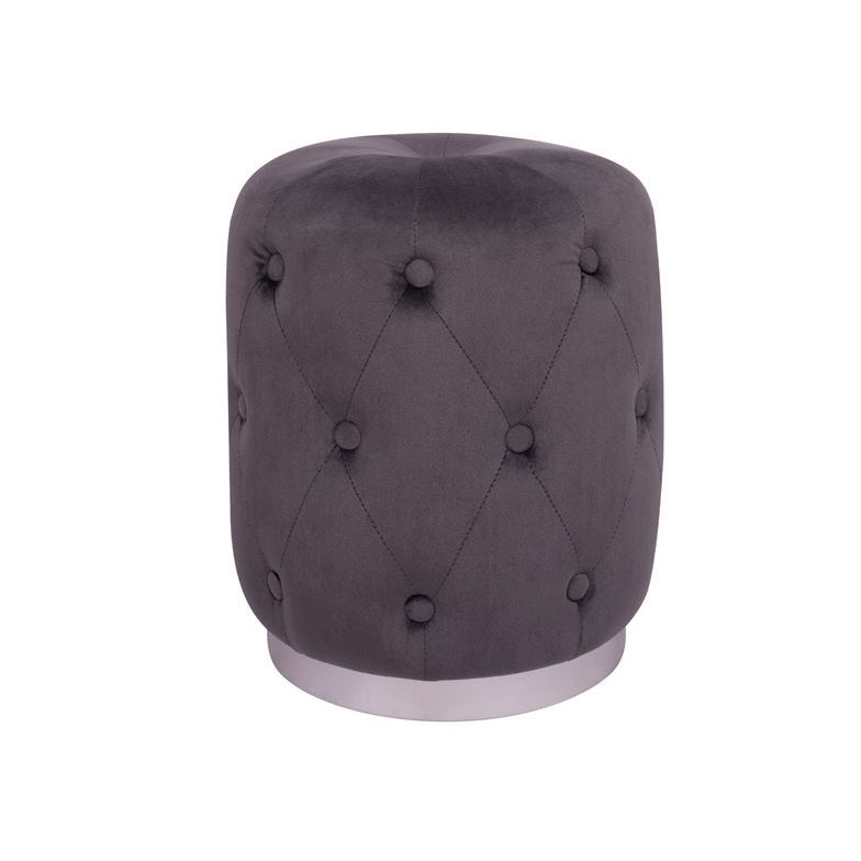 Taburet DARBY VELVET Ø37 CM
