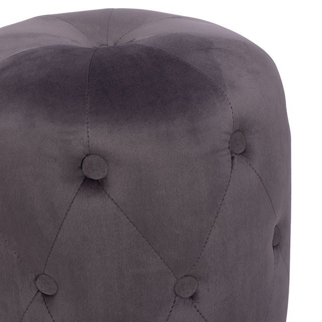 Taburet DARBY VELVET Ø37 CM