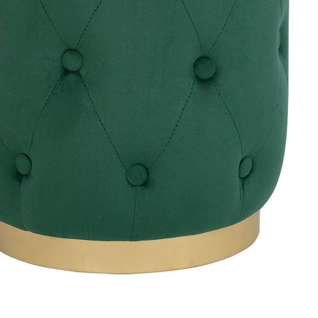 Taburet DARBY VELVET Ø37 CM