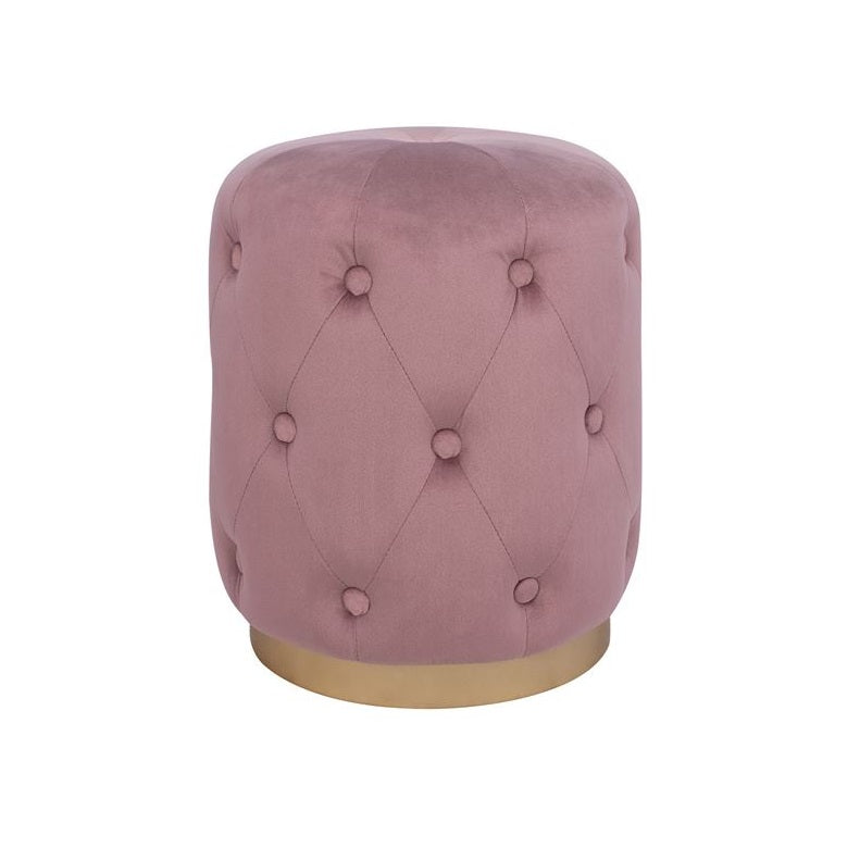 Taburet DARBY VELVET Ø37 CM