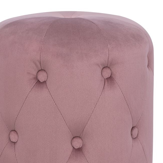 Taburet DARBY VELVET Ø37 CM