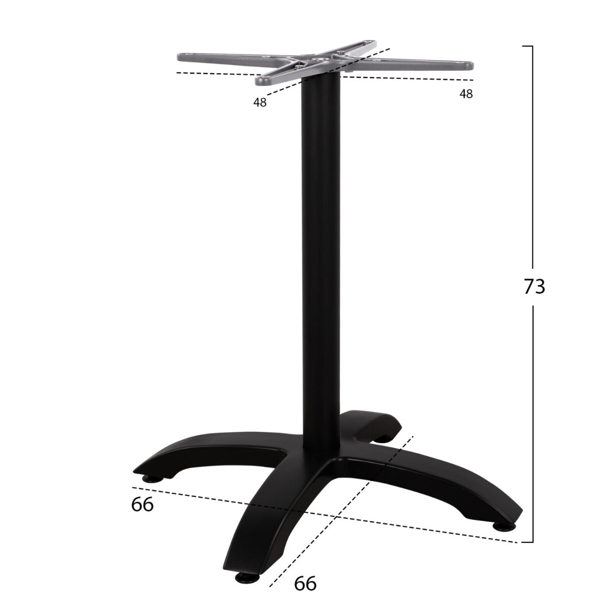 Picior masa dinig DARMON 66x66x73cm