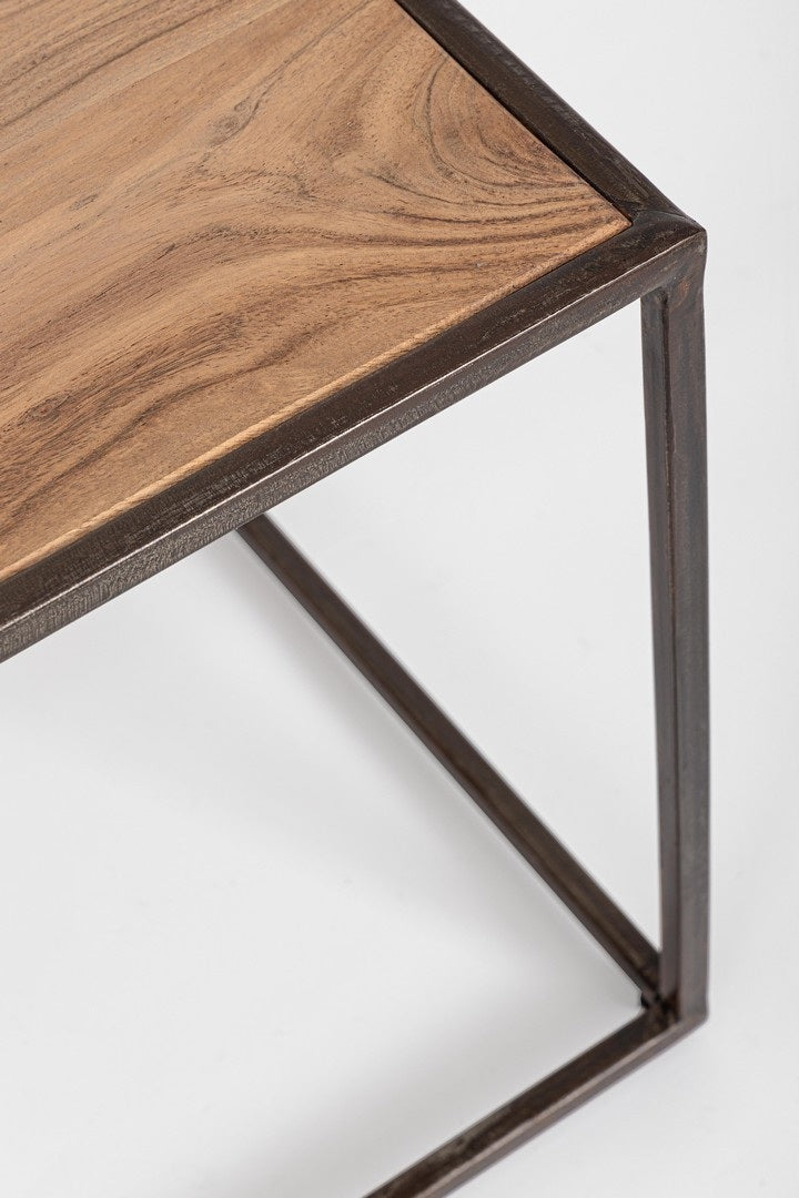 Set 4 masute de cafea DARVUK 38x36/42x39/46x42/50x45 CM