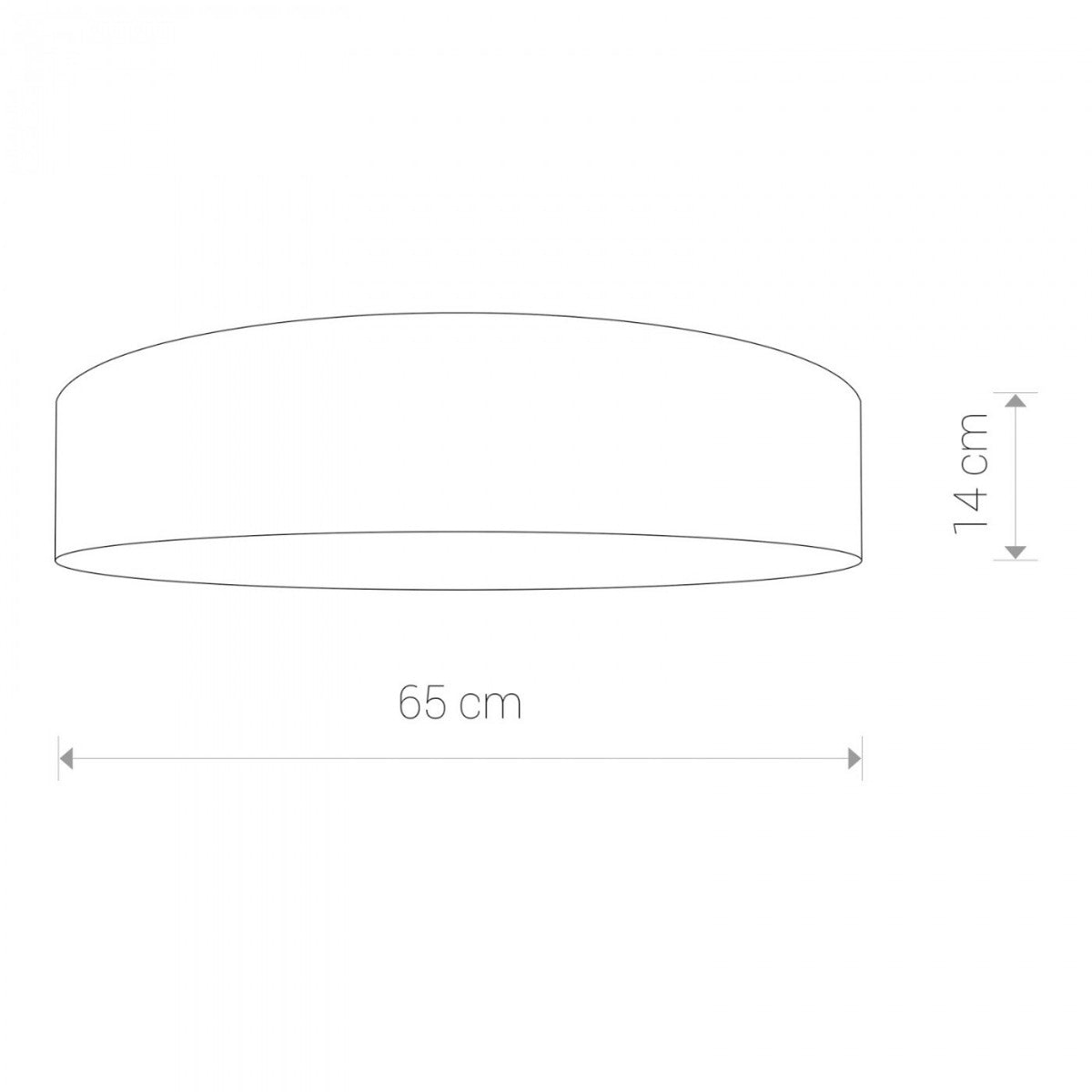 Plafoniera DEYSI BROWN