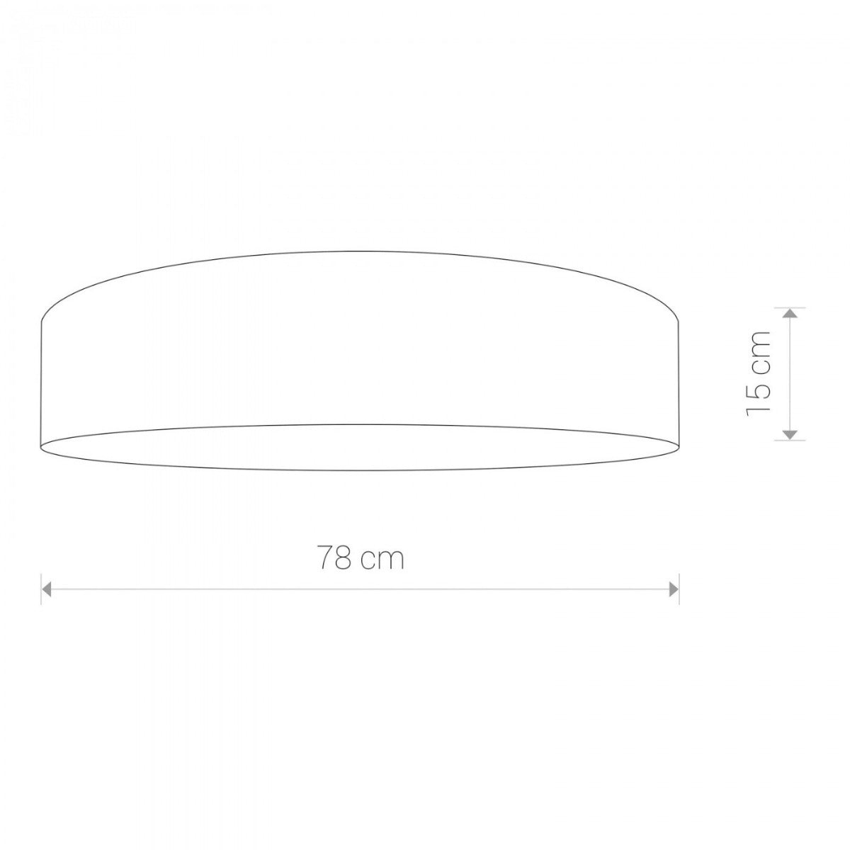 Plafoniera DEYSI WHITE