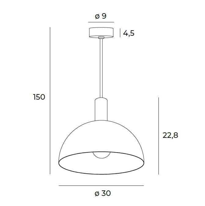 Lampa suspendata DAZEN