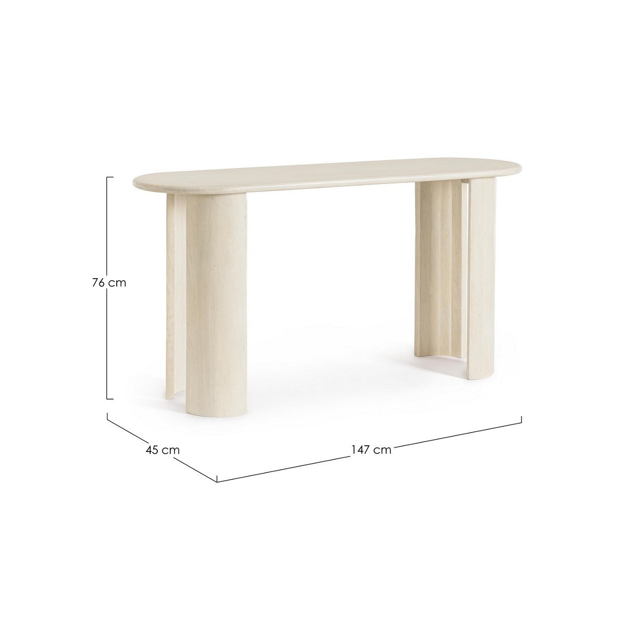 Consola ORLANDO 147 x 45 x 76 CM