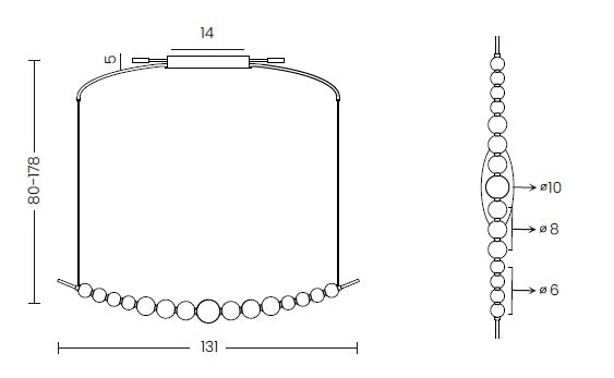 Lampa suspendata DELIO LINE