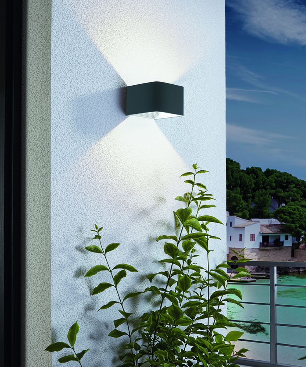 Aplica de perete exterior DOGO S BLACK