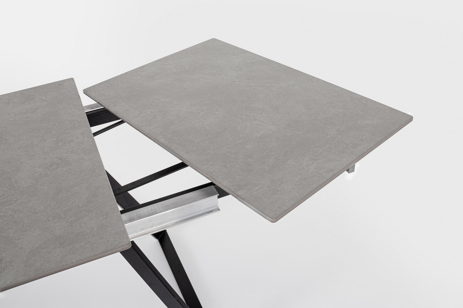 Masa extensibila DONAB BLACK/GREY 120(180) x 90 CM