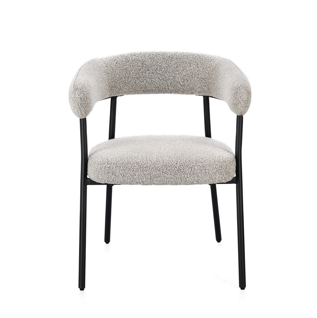 Scaun DONETA BLACK/TAUPE