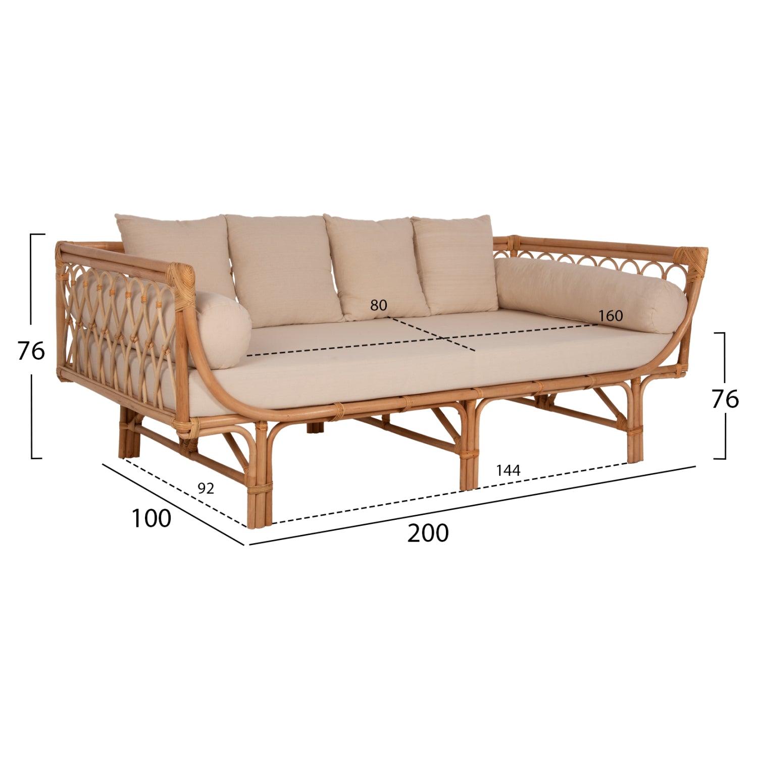Canapea DORIS 200 CM