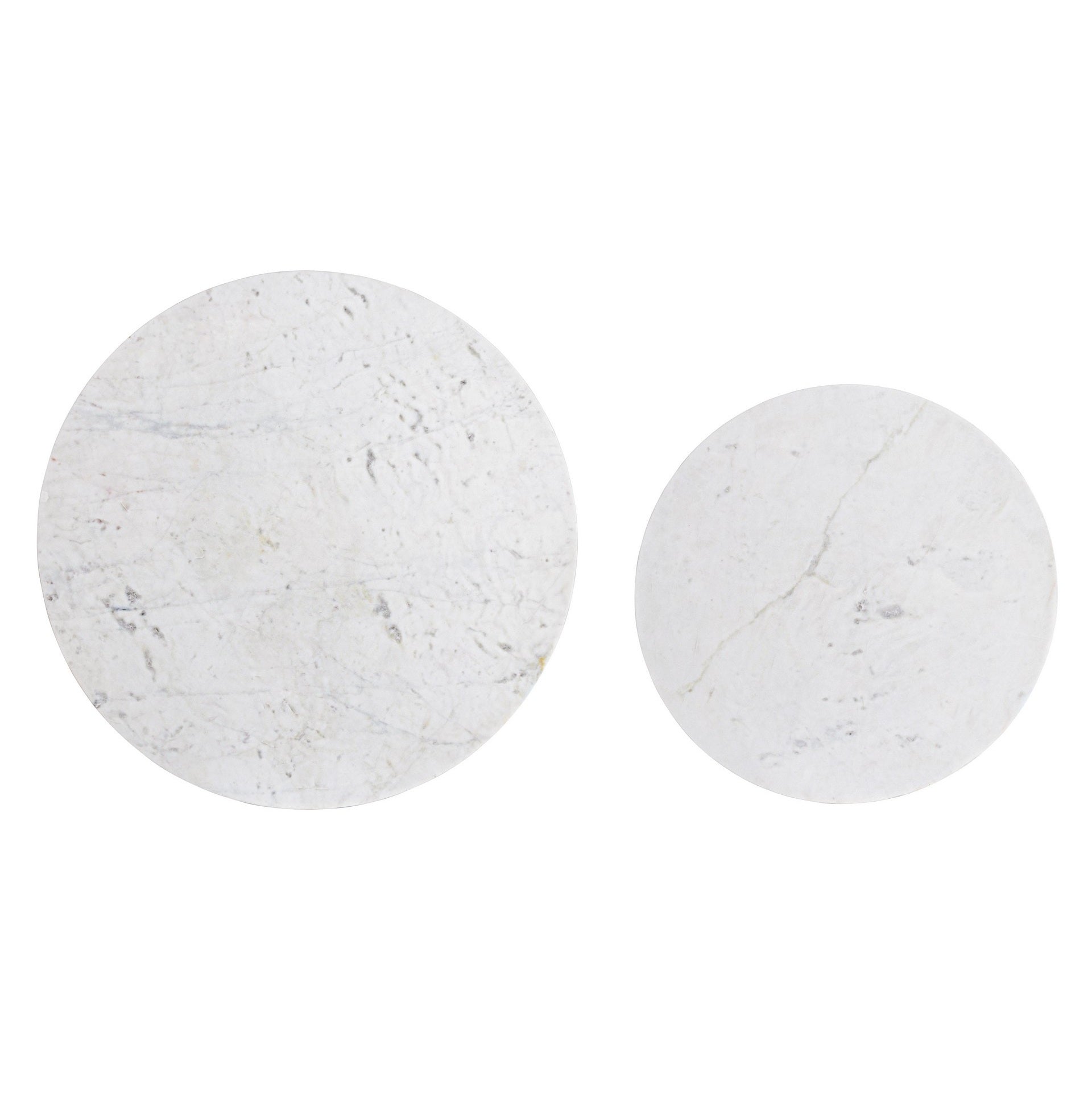 Set 2 masute de cafea DOUCE Ø60/75 x 35/41 CM