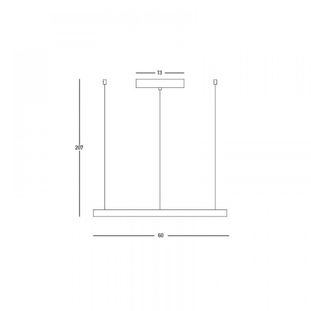 Lampa suspendata dimabila DOVAN 28W
