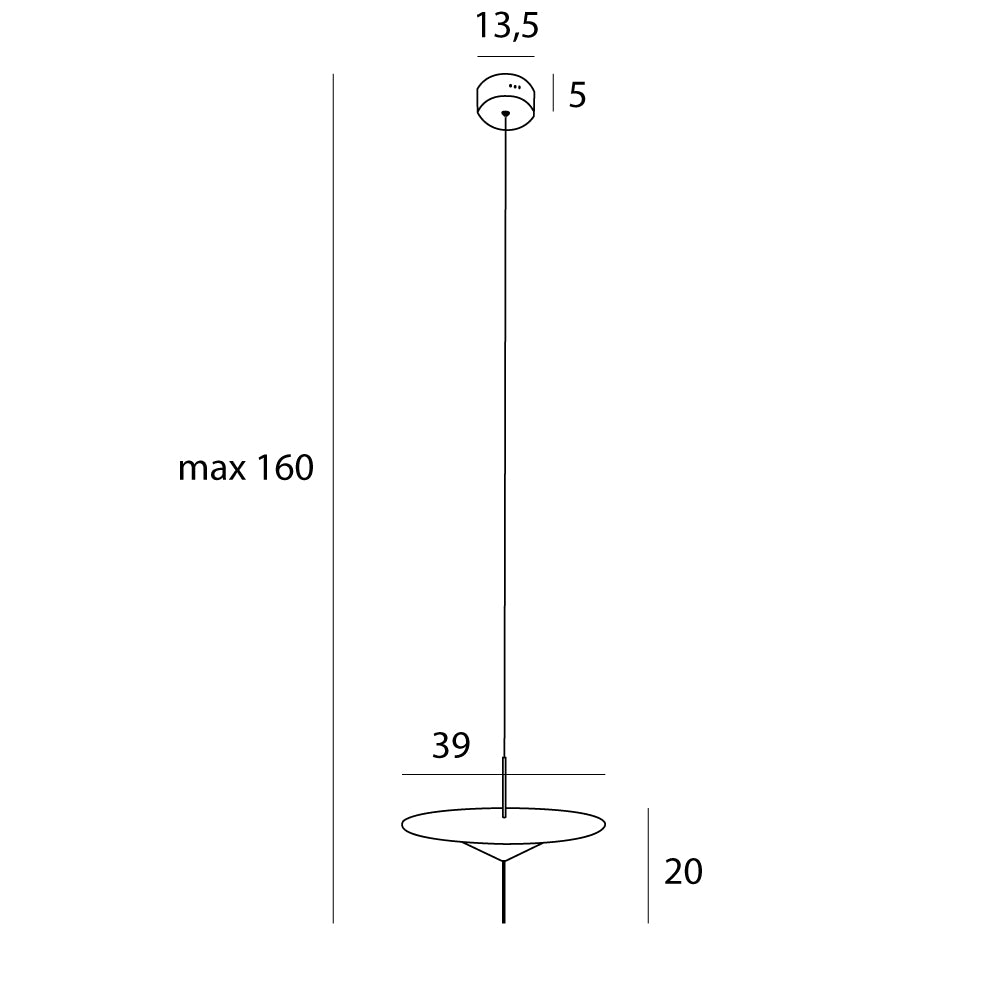 Lampa suspendata CONICA