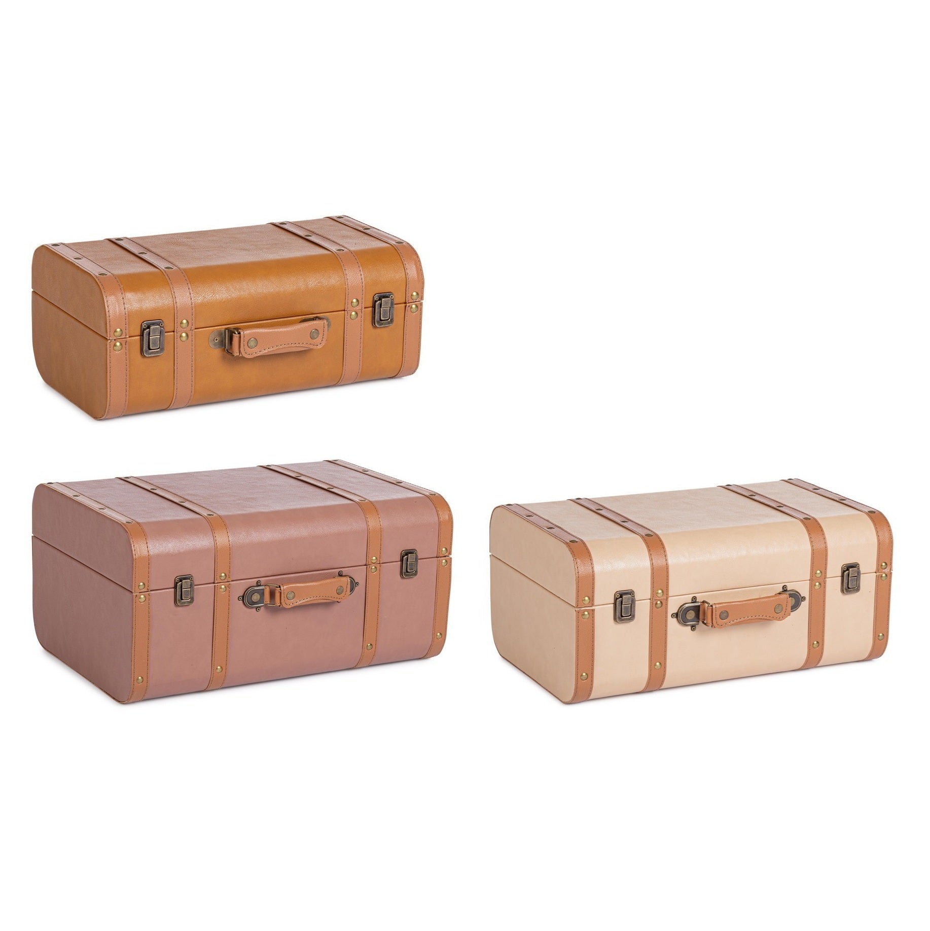 Set 3 cutii decorative DRUH