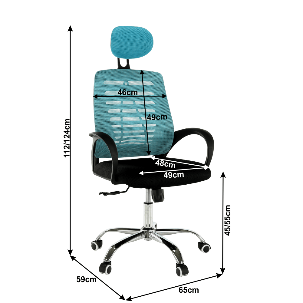 Scaun de birou MALYMAS GREY