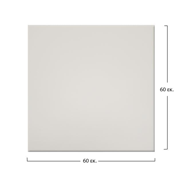 Blat masa WERZALIT STACY UNIFORM WHITE 60 x 60 CM