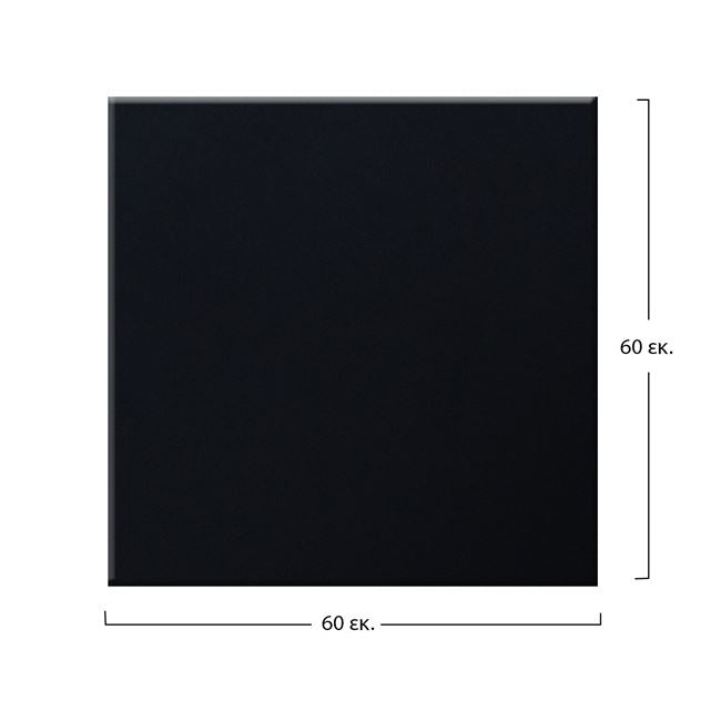 Blat masa WERZALIT STACY UNIFORM BLACK 60 x 60 CM