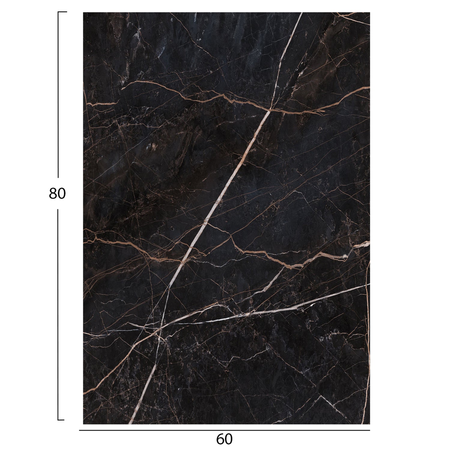 Blat masa HPL RELVAR 1 MARBLE 60x80 CM