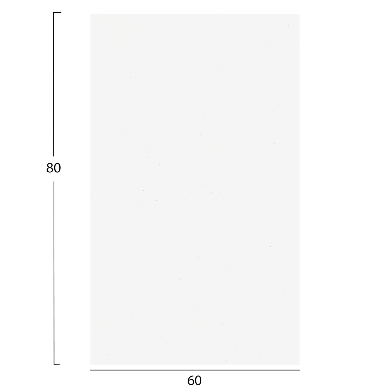 Blat masa HPL RELVAR 1 WHITE 60x80 CM