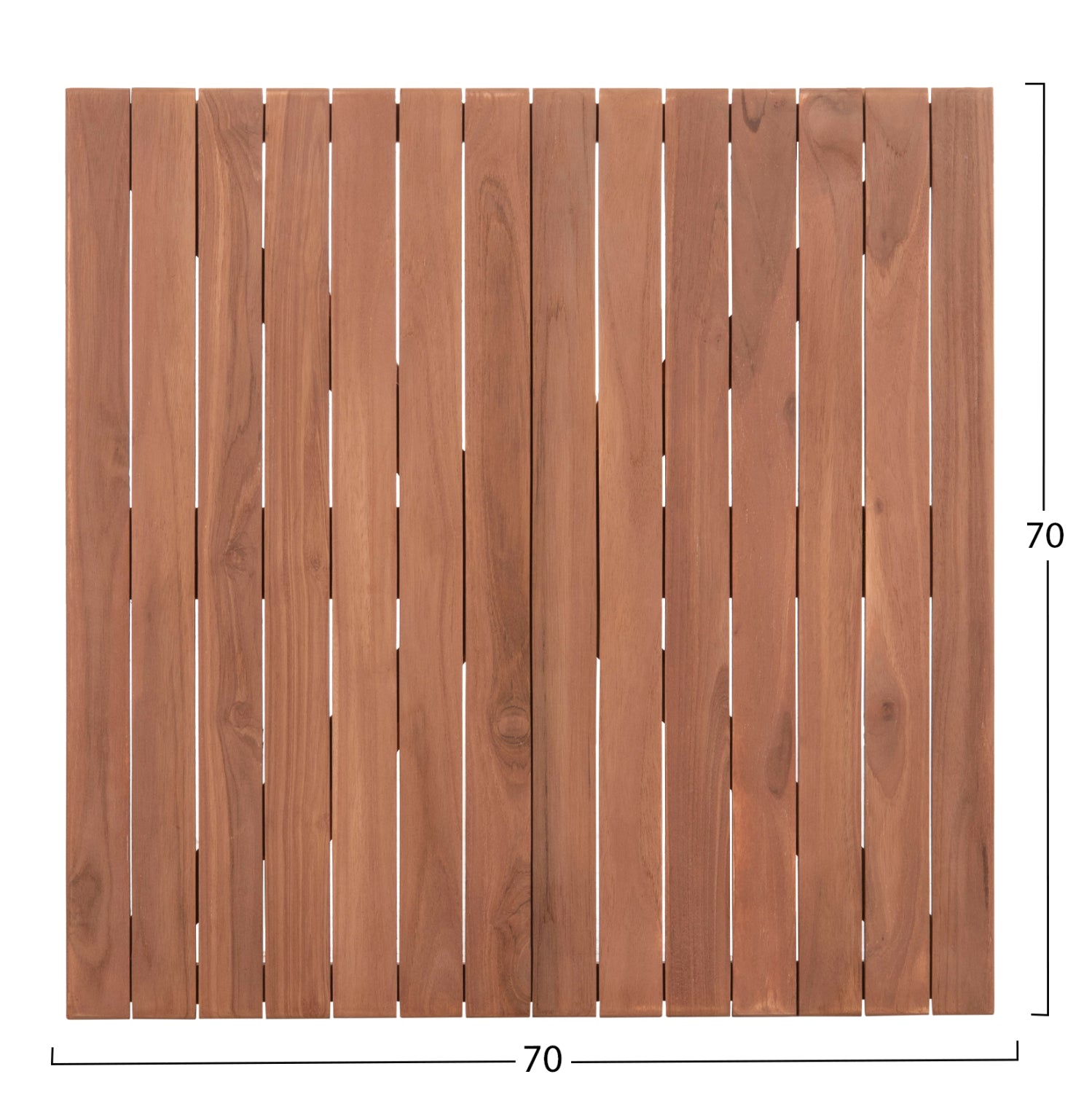 Blat masa CORANO WOOD SQUARE 70 CM