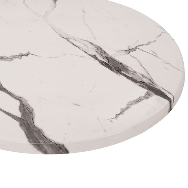 Blat masa WERZALIT DORA MARBLE Ø70 CM