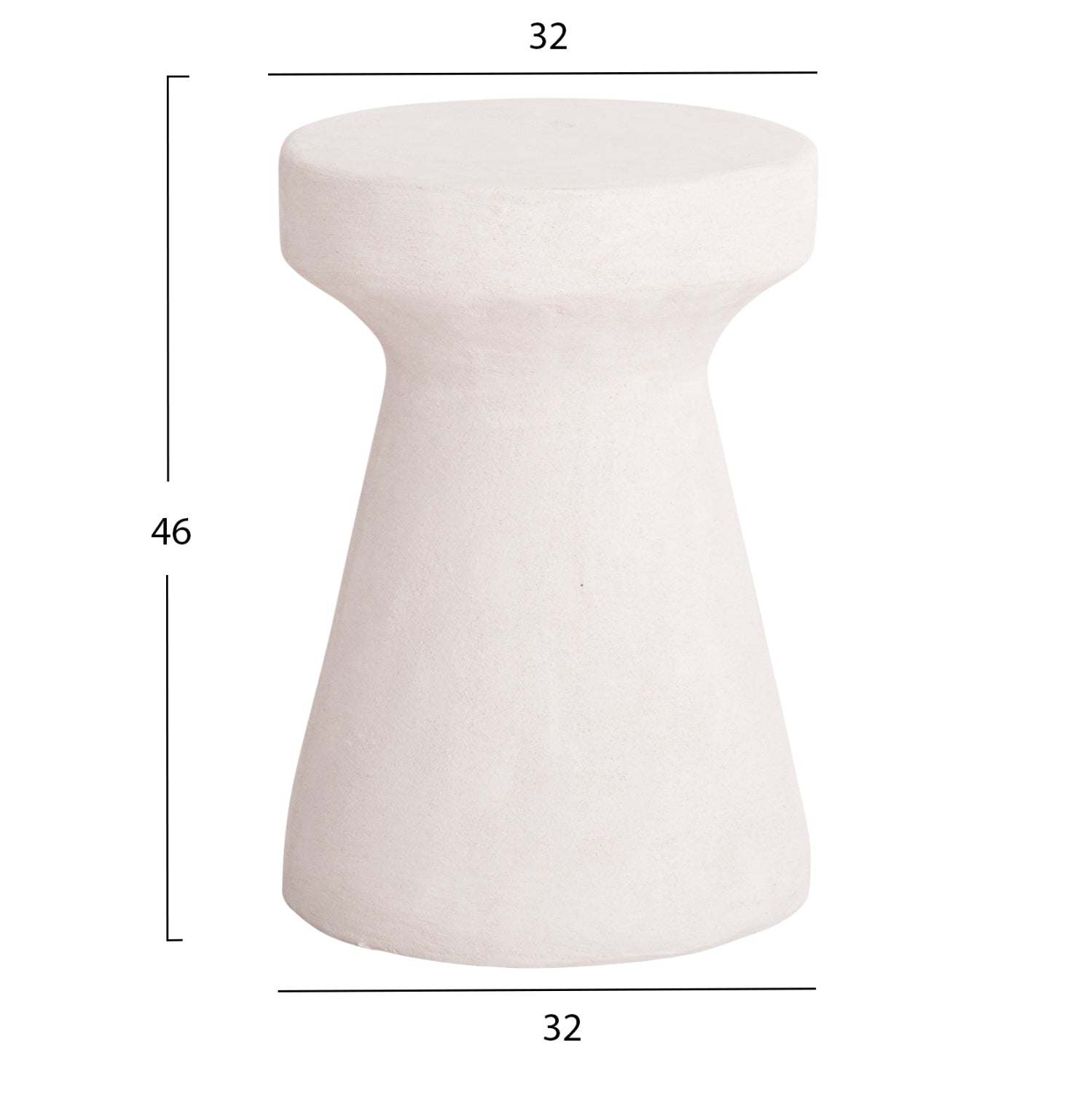 Taburet ERMIN Ø32 CM