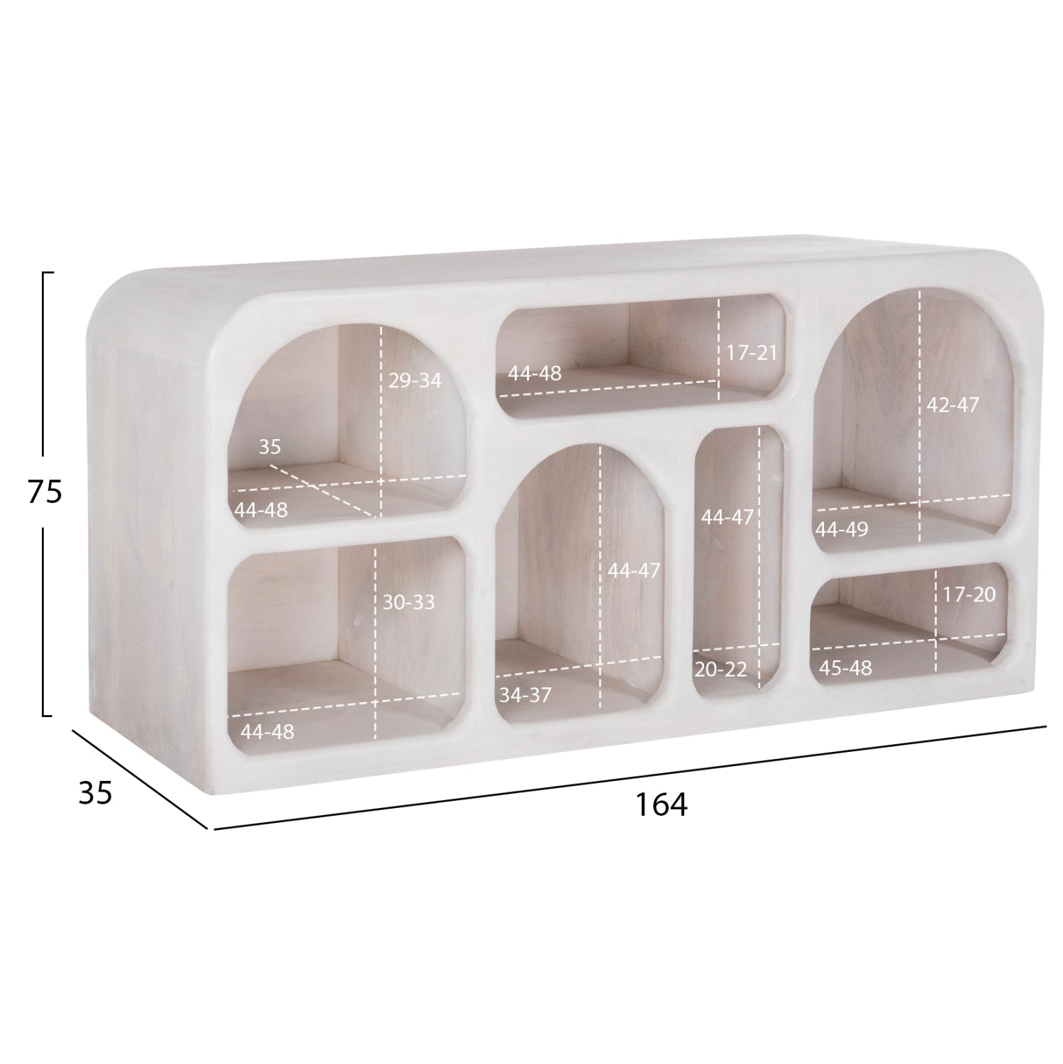 Comoda ESTRIA 165 x 35 x 75 CM