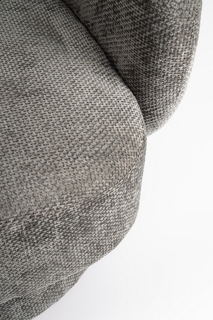 Fotoliu JULIENNE DARK GREY SWIVEL