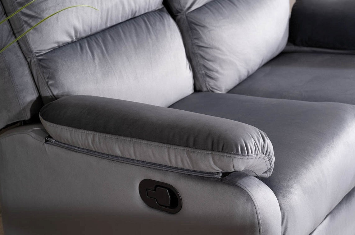 Canapea 2 locuri FALSTARD RECLINER VELVET 136 CM