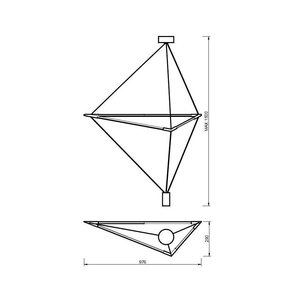 Lampa suspendata FALSTER 33W