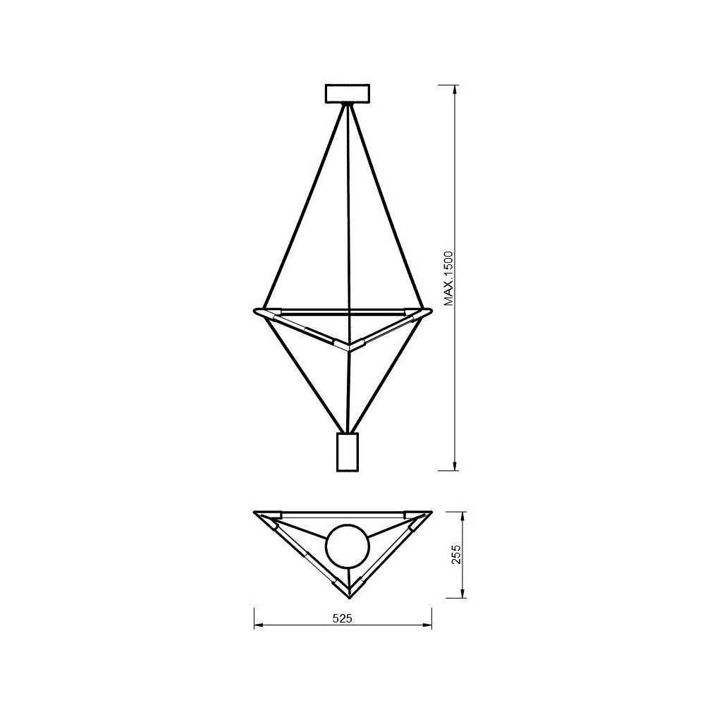 Lampa suspendata FALSTER 21W