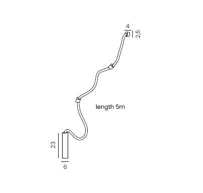 Lampa suspendata FAREST 5M