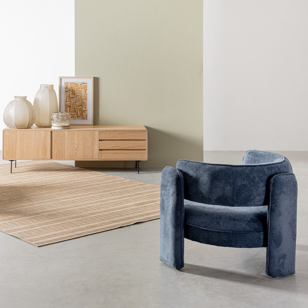 Fotoliu FASTOS ALBASTRU