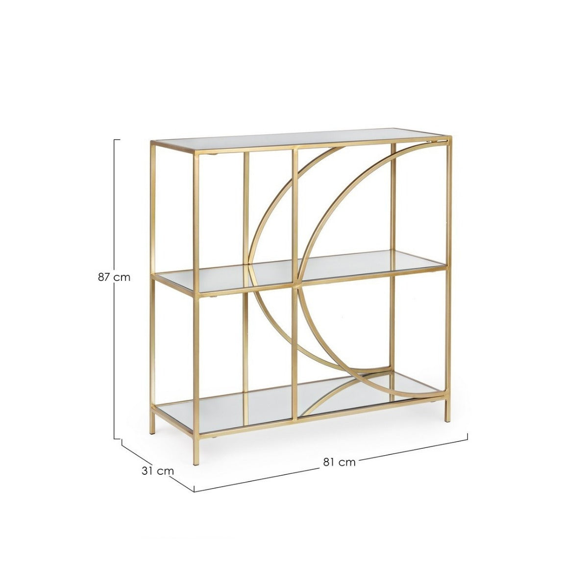 Biblioteca ELENOR 3SH 81 x 31 x 87 CM