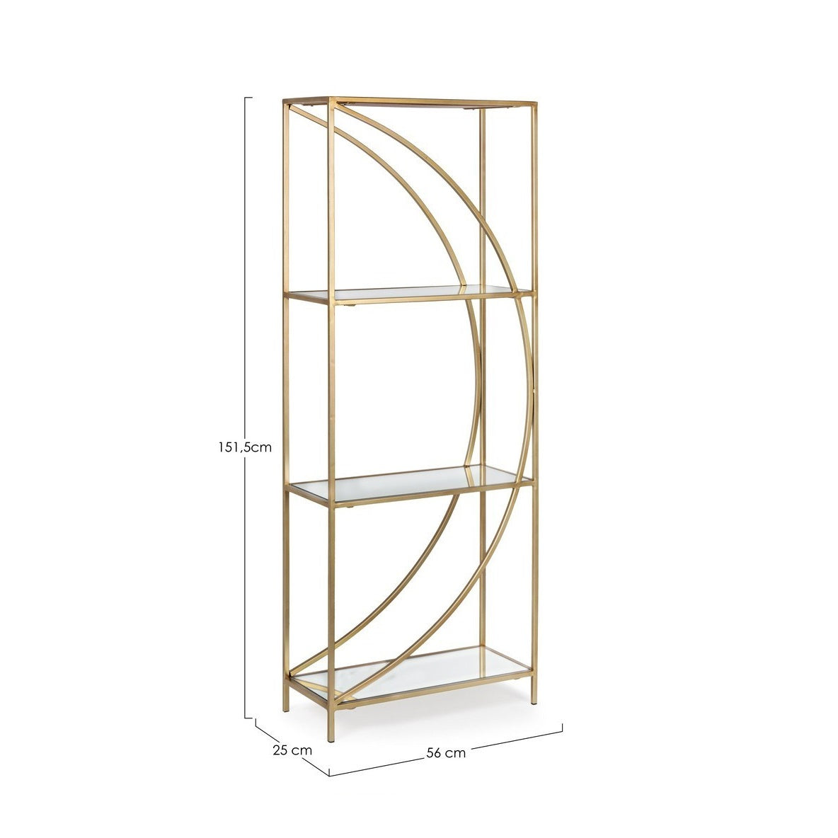 Biblioteca FELICIA R3 56 x 25 x 151 CM