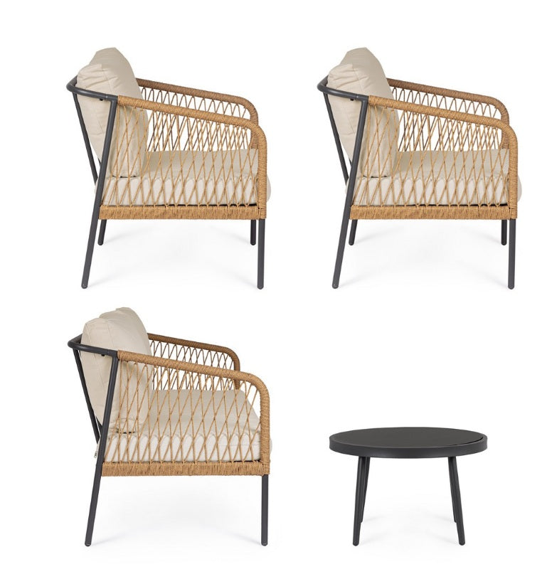 Set pentru exterior FELIPE 4PCS
