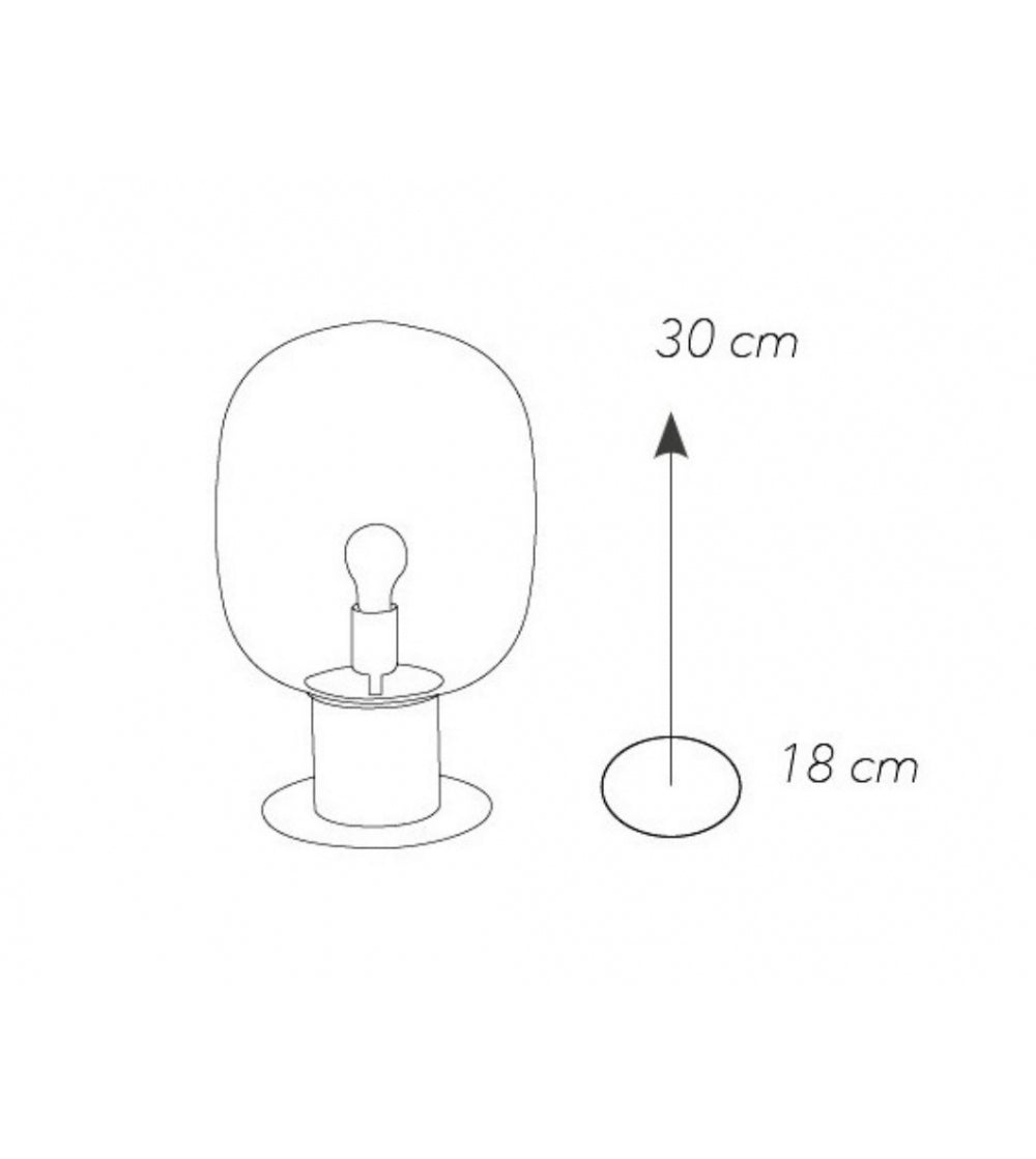 Veioza FELLANA CHROME 18