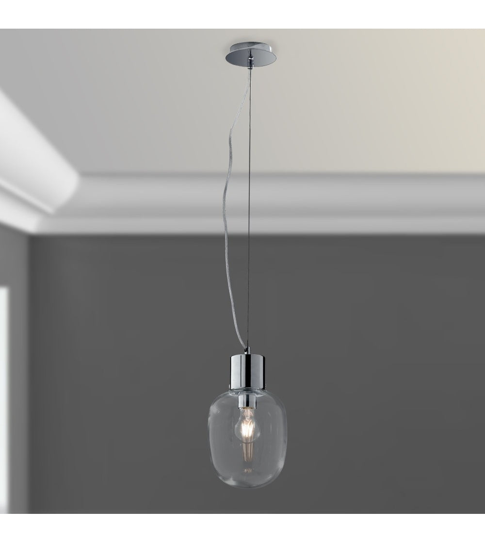 Lampa suspendata FELLANA CHROME 18