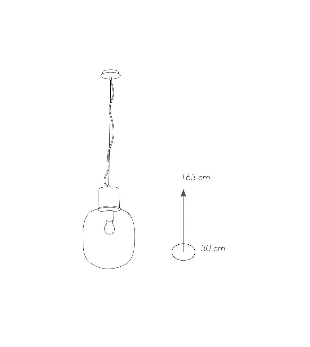 Lampa suspendata FELLANA 30