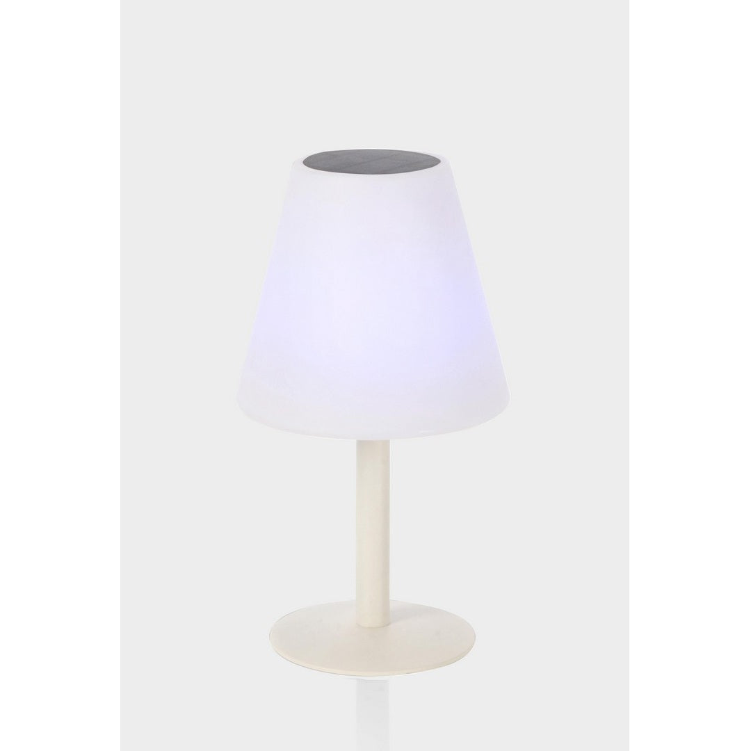 Lampa de masa portabila SOLAR WHITE