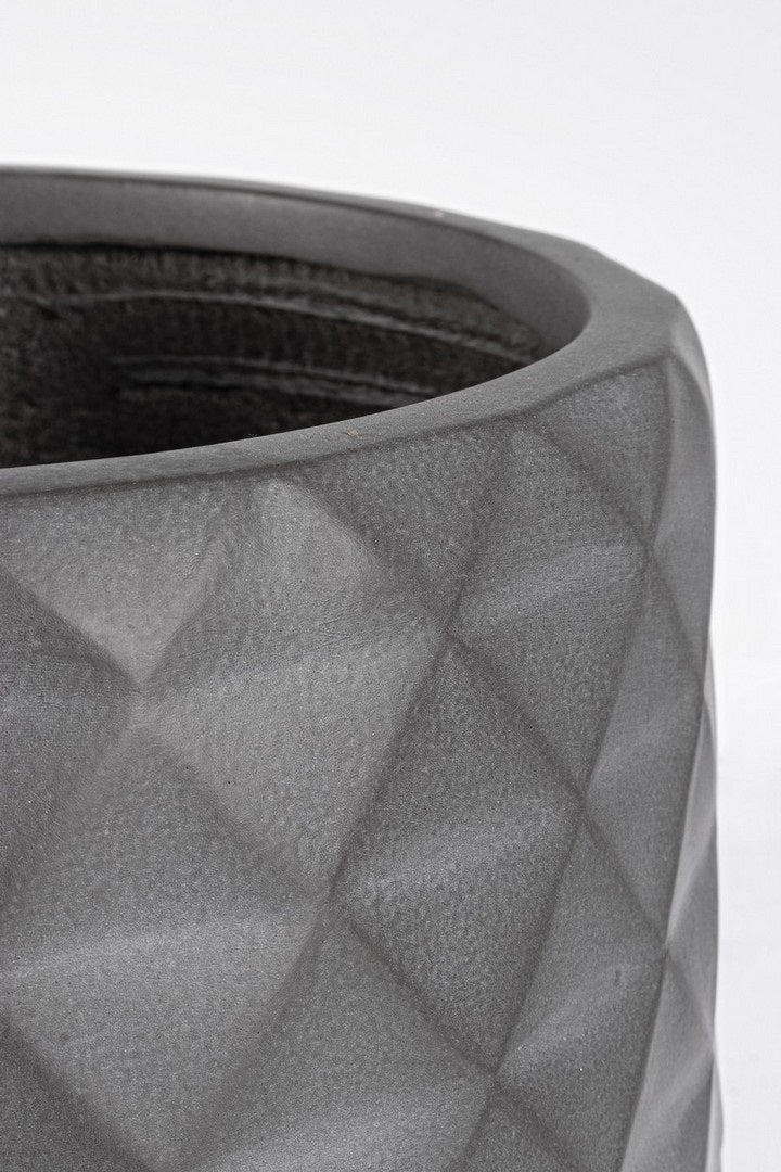 Set 3 ghivece flori FLIXART ANTHRACITE