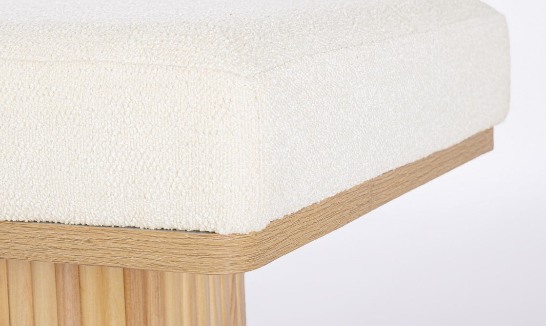 Bancuta FLORIANA BOUCLE 122 CM