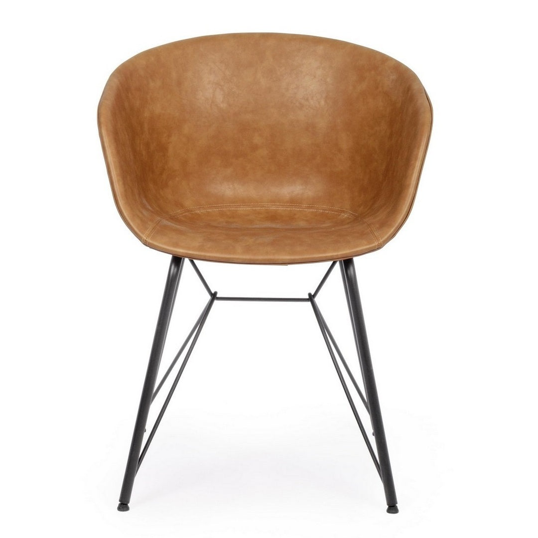 Scaun WARHOL BROWN VINTAGE PU